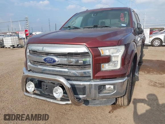 2015 Ford F-150 XL with VIN 1FTEW1CG0FFA55038, listed as a IAAI auction lot 41968878 with 50,189 mi miles and . Bid and sale history available at DreamBid. Image 13.
