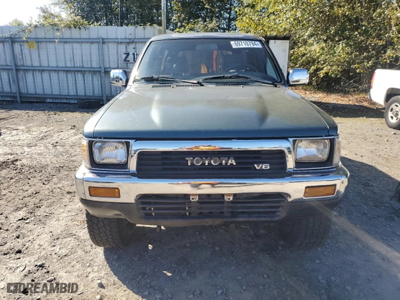 1991 Toyota 4Runner SR5 with VIN JT3VN39W0M0056837, listed as a Copart auction lot 69710794 with 194,910 mi miles and Clean Title. Bid and sale history available at carsss.com. Image 5.
