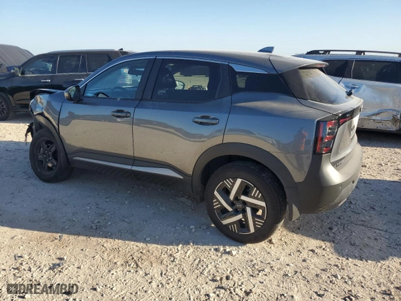 2025 Nissan Kicks SV with VIN 3N8AP6CA3SL311147, listed as a Copart auction lot 48866365 with 7,973 mi miles and Salvage Title. Bid and sale history available at carsss.com. Image 2.