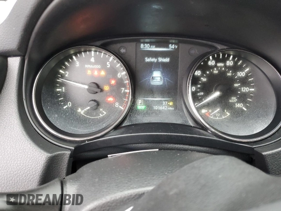 2017 Nissan Rogue S with VIN JN8AT2MV3HW026716, listed as a Copart auction lot 49901745 with 101,642 mi miles and Salvage Title. Bid and sale history available at DreamBid. Image 9.