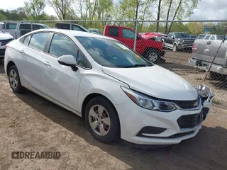 2018 Chevrolet Cruze LS with VIN 1G1BC5SM6J7134204, listed as a IAAI auction lot 42162533 with 96,914 mi miles and . Bid and sale history available at DreamBid. Image 1.