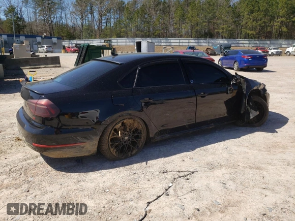 2019 Volkswagen Passat 2.0T Wolfsburg Edition with VIN 1VWLA7A30KC004687, listed as a Copart auction lot 48695815 with 77,022 mi miles and Salvage Title. Bid and sale history available at carsss.com. Image 3.
