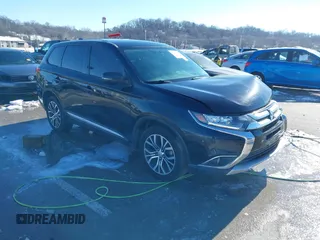 2017 Mitsubishi Outlander SE with VIN JA4AZ3A3XHZ026725, listed as a IAAI auction lot 41281378 with 162,052 mi miles and . Bid and sale history available at DreamBid. Image 1.