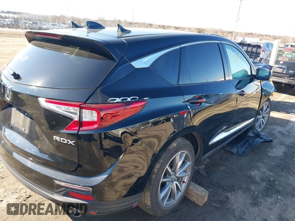 2021 Acura RDX Technology with VIN 5J8TC1H52ML020508, listed as a IAAI auction lot 41581059 with 23,627 mi miles and . Bid and sale history available at DreamBid. Image 4.
