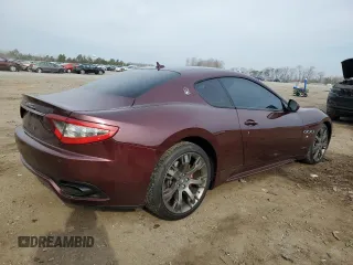 2017 Maserati GranTurismo Sport with VIN ZAM45VLA7H0203642, listed as a Copart auction lot 44748684 with 25,510 mi miles. Bid and sale history available at carsss.com. Image 3.