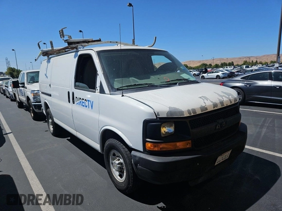 2012 Chevrolet Express Cargo z VIN 1GCWGFCA8C1179156, wystawiony jako IAAI lot #42619582 z przebiegiem 168 910 mil mil oraz . Historia ofert i sprzedaży dostępna na DreamBid. Obrazek 20.