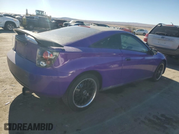 2002 Toyota Celica GTS with VIN JTDDY38T220060052, listed as a Copart auction lot 42167195 with 176,377 mi miles and Salvage Title. Bid and sale history available at carsss.com. Image 3.