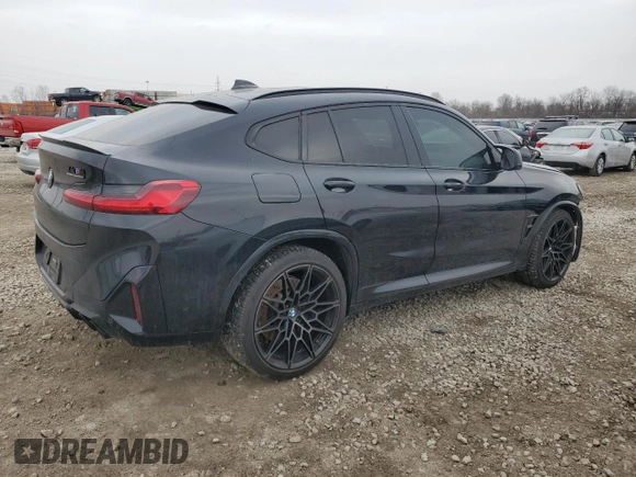 2022 BMW X4 M z VIN 5YM23EC00N9K92218, wystawiony jako Copart lot #47554585 z przebiegiem 33 464 mil mil oraz Szkoda całkowita • Salvage title. Historia ofert i sprzedaży dostępna na DreamBid. Obrazek 3.