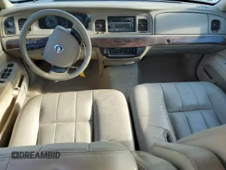 2006 Mercury Grand Marquis LS Premium with VIN 2MEFM75V66X640394, listed as a Copart auction lot 51102925 with 102,415 mi miles and Salvage Title. Bid and sale history available at DreamBid. Image 8.