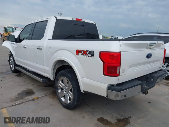 2018 Ford F-150 XL z VIN 1FTEW1EG1JKC32919, wystawiony jako IAAI lot #42486820 z przebiegiem 166 382 mil mil oraz . Historia ofert i sprzedaży dostępna na DreamBid. Obrazek 3.