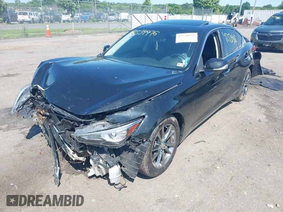 2017 Infiniti Q50 Premium with VIN JN1EV7AR6HM838084, listed as a IAAI auction lot 42539976 with Not provided miles and . Bid and sale history available at DreamBid. Image 18.