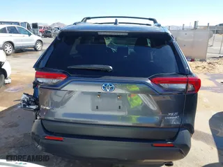 2022 Toyota RAV4 Hybrid XLE with VIN JTMRWRFV6ND165774, listed as a IAAI auction lot 41587093 with 48,578 mi miles. Bid and sale history available at carsss.com. Image 16.