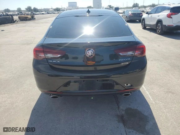 2018 Buick Regal Sportback Preferred with VIN W04GL6SX0J1052463, listed as a Copart auction lot 73116624 with 0 mi miles and Non Repairable. Bid and sale history available at carsss.com. Image 6.