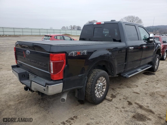 2020 Ford Super Duty F-250 SRW XL with VIN 1FT7W2BN6LEE42600, listed as a Copart auction lot 81803313 with 162,326 mi miles and Salvage Title. Bid and sale history available at carsss.com. Image 3.