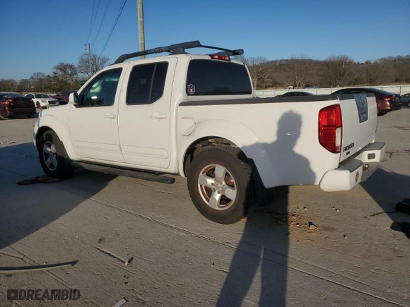 2005 Nissan Frontier 2WD LE with VIN 1N6AD07UX5C450095, listed as a Copart auction lot 47064185 with 117,237 mi miles and Clean Title. Bid and sale history available at carsss.com. Image 2.