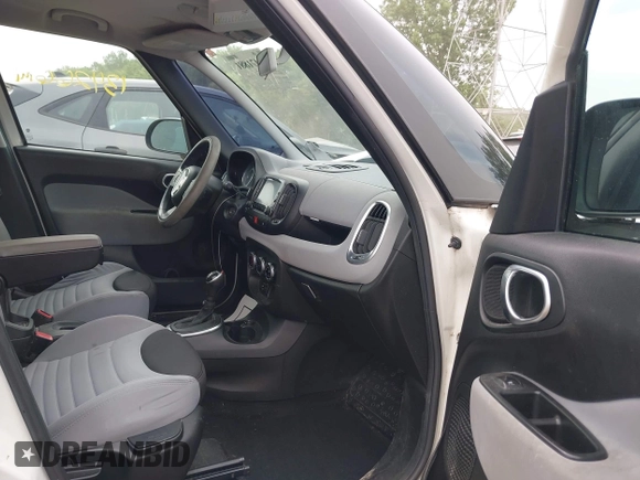 2014 FIAT 500L Easy with VIN ZFBCFABH8EZ002444, listed as a IAAI auction lot 42471881 with 134,266 mi miles and . Bid and sale history available at DreamBid. Image 5.