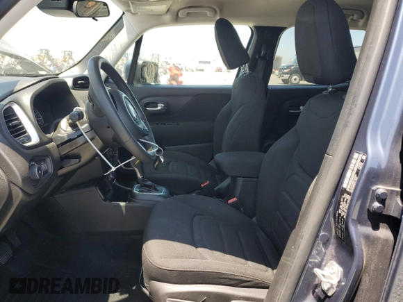 2020 Jeep Renegade Latitude with VIN ZACNJABB5LPL90354, listed as a Copart auction lot 64023815 with 54,121 mi miles and Salvage title. Bid and sale history available at DreamBid. Image 7.