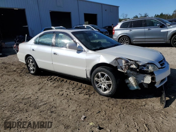 2000 Acura TL with VIN 19UUA5663YA000590, listed as a Copart auction lot 89082575 with 131,906 mi miles and Non Repairable. Bid and sale history available at carsss.com. Image 4.