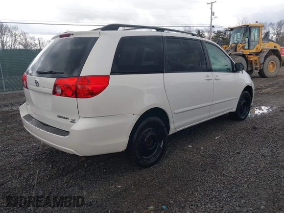 2006 Toyota Sienna LE with VIN 5TDBA23C56S057744, listed as a IAAI auction lot 41663288 with 158,299 mi miles and . Bid and sale history available at DreamBid. Image 4.