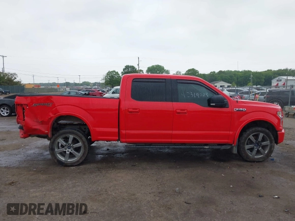 2016 Ford F-150 XLT with VIN 1FTFW1EF5GKE57428, listed as a IAAI auction lot 42314008 with 149,853 mi miles and . Bid and sale history available at DreamBid. Image 14.