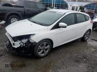 2016 Ford Focus SE with VIN 1FADP3KEXGL303972, listed as a Copart auction lot 49106385 with 33,919 mi miles and Salvage Title. Bid and sale history available at carsss.com. Image 1.