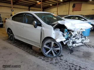 2017 Subaru Impreza Sport with VIN 4S3GKAL66H3624829, listed as a Copart auction lot 53432545 with 0 mi miles and Salvage Title. Bid and sale history available at carsss.com. Image 4.