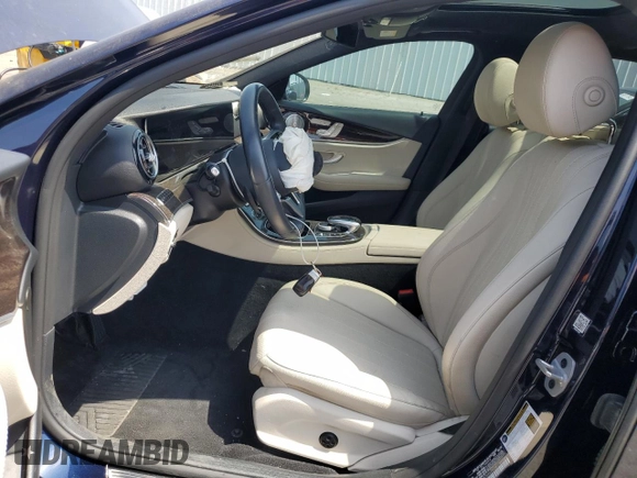 2019 Mercedes-Benz E 450 with VIN WDDZH6JB7KA639496, listed as a Copart auction lot 58442094 with 23,634 mi miles and Salvage Title. Bid and sale history available at DreamBid. Image 7.