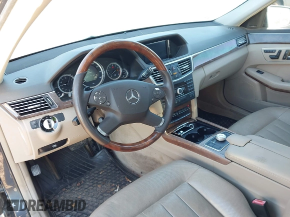 2010 Mercedes-Benz E 550 Luxury with VIN WDDHF7CB8AA161530, listed as a IAAI auction lot 41347163 with 184,364 mi miles and . Bid and sale history available at DreamBid. Image 13.