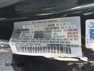 2020 Mazda CX-9 Sport with VIN JM3TCABY8L0407430, listed as a IAAI auction lot 42288490 with 50,317 mi miles and . Bid and sale history available at DreamBid. Image 9.