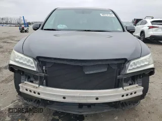 2014 Acura MDX with VIN 5FRYD3H27EB015567, listed as a Copart auction lot 48972145 with 120,245 mi miles and Salvage Title. Bid and sale history available at carsss.com. Image 5.