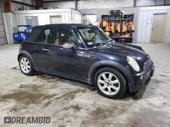 2008 MINI Convertible with VIN WMWRF33538TF67537, listed as a Copart auction lot 86498134 with 120,044 mi miles and Clean title. Bid and sale history available at DreamBid. Image 4.