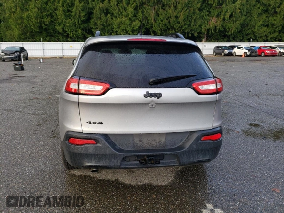 2016 Jeep Cherokee Altitude with VIN 1C4PJMAB1GW309776, listed as a Copart auction lot 81203204 with 105,775 mi miles and Salvage title. Bid and sale history available at DreamBid. Image 6.