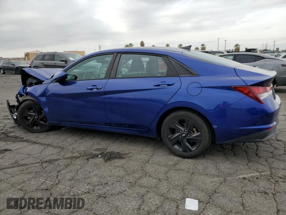 2021 Hyundai Elantra SEL with VIN 5NPLM4AG9MH018798, listed as a Copart auction lot 86608574 with 75,958 mi miles and Salvage Title. Bid and sale history available at carsss.com. Image 2.