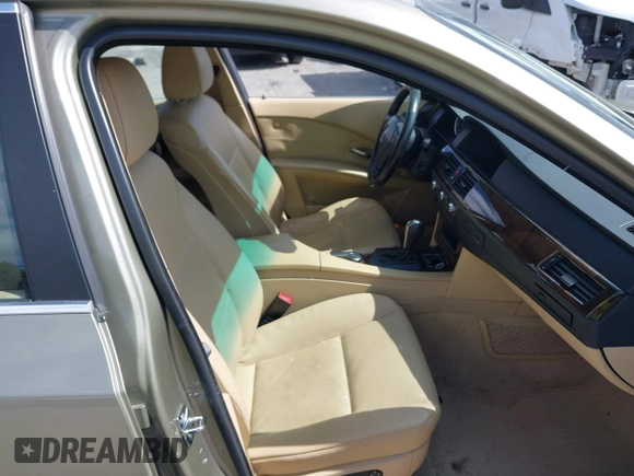 2007 BMW 5 Series with VIN WBANF33547CS41532, listed as a IAAI auction lot 42047518 with 217,725 mi miles and . Bid and sale history available at DreamBid. Image 5.