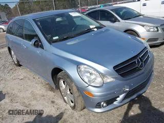 2009 Mercedes-Benz R-Class 3.5L with VIN 4JGCB65EX9A089741, listed as a IAAI auction lot 41384994 with 1 mi miles. Bid and sale history available at carsss.com. Image 1.