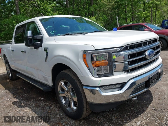 2021 Ford F-150 XL with VIN 1FTFW1E80MFA29126, listed as a IAAI auction lot 42187122 with 79,613 mi miles and . Bid and sale history available at DreamBid. Image 1.