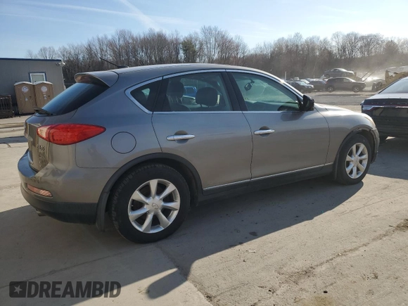 2010 Infiniti EX Journey z VIN JN1AJ0HR5AM752990, wystawiony jako Copart lot #50425075 z przebiegiem 277 448 mil mil oraz Szkoda całkowita • Salvage title. Historia ofert i sprzedaży dostępna na DreamBid. Obrazek 3.