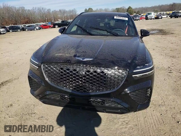 2025 Genesis GV70 2.5T with VIN 5NMMADTB0SH031688, listed as a Copart auction lot 89095825 with 535 mi miles and Salvage title. Bid and sale history available at DreamBid. Image 12.