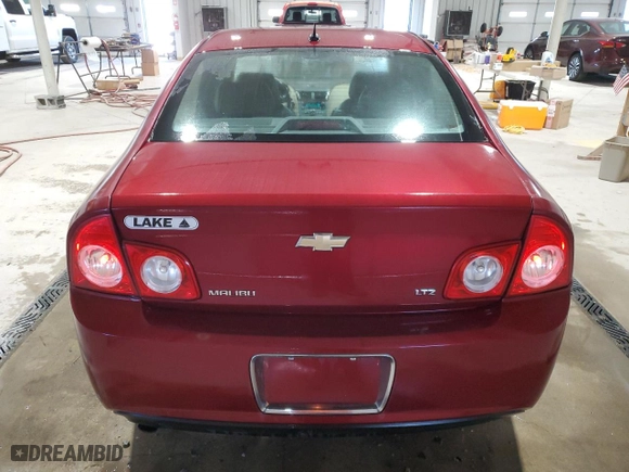 2008 Chevrolet Malibu LTZ with VIN 1G1ZK57B88F287918, listed as a Copart auction lot 82822404 with 169,531 mi miles and Salvage Title. Bid and sale history available at carsss.com. Image 6.