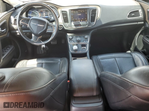 2015 Chrysler 200 C with VIN 1C3CCCCB3FN550733, listed as a Copart auction lot 54972845 with 86,902 mi miles and Clean Title. Bid and sale history available at DreamBid. Image 8.