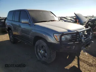 2006 Toyota Land Cruiser with VIN JTEHT05J162097651, listed as a Copart auction lot 87887425 with 0 mi miles and Salvage Title. Bid and sale history available at carsss.com. Image 4.