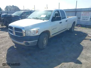 2007 Dodge Ram 1500 SLT with VIN 1D7HA18P37J557194, listed as a IAAI auction lot 41758167 with 343,081 mi miles. Bid and sale history available at carsss.com. Image 2.