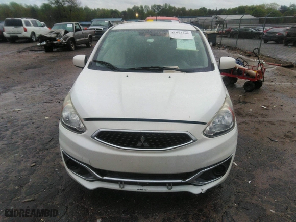 2017 Mitsubishi Mirage ES with VIN ML32A3HJ7HH018032, listed as a IAAI auction lot 41973582 with 71,293 mi miles. Bid and sale history available at carsss.com. Image 12.
