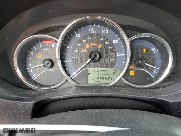 2016 Toyota Corolla L with VIN 5YFBURHE8GP549544, listed as a Copart auction lot 50466905 with 236,587 mi miles and Salvage Title. Bid and sale history available at carsss.com. Image 9.
