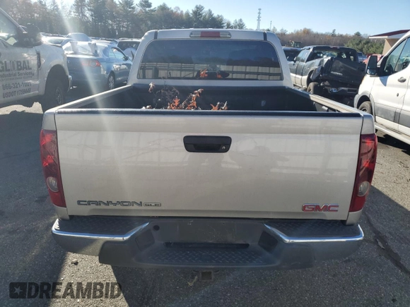 2007 GMC Canyon SLE2 with VIN 1GTDT13E678133024, listed as a Copart auction lot 79754854 with 148,400 mi miles and Salvage Title. Bid and sale history available at carsss.com. Image 6.