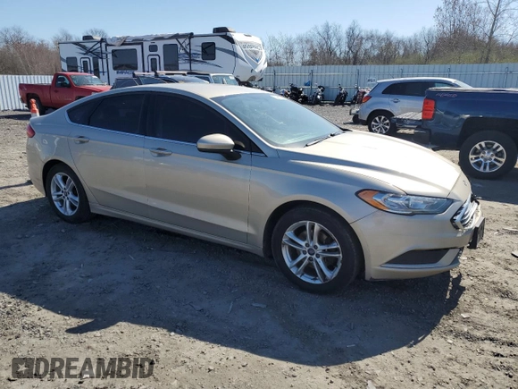 2017 Ford Fusion SE with VIN 3FA6P0HD7HR126404, listed as a Copart auction lot 52967255 with 46,358 mi miles and Salvage Title. Bid and sale history available at carsss.com. Image 4.
