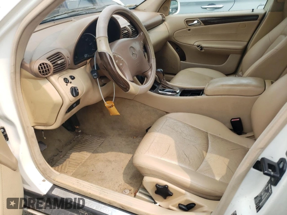 2003 Mercedes-Benz C 240 с VIN WDBRF81J83F372360, выставлен на аукционе Copart как лот 50892603 с пробегом 75 530 миль миль и Чистый • Clean title. История ставок и продаж доступна на DreamBid. Изображение 7.