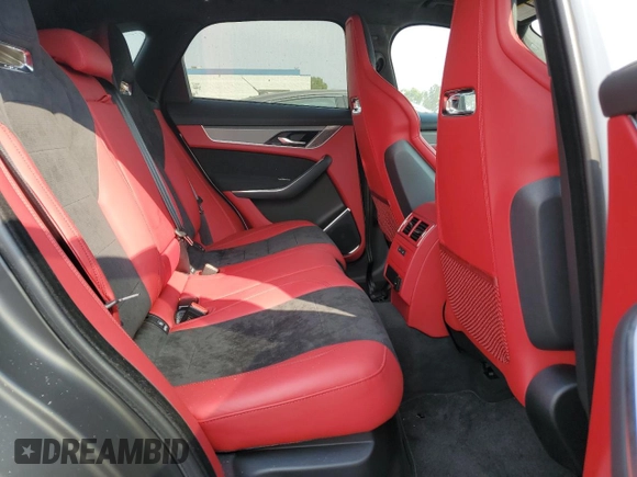 2023 Jaguar F-Pace SVR with VIN SADCZ2EE4PA708358, listed as a Copart auction lot 72276874 with 17,889 mi miles and Salvage Title. Bid and sale history available at DreamBid. Image 11.