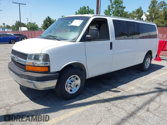 2011 Chevrolet Express Passenger 1LT with VIN 1GAZG1FG1B1104810, listed as a IAAI auction lot 42675746 with 16,391 mi miles and . Bid and sale history available at DreamBid. Image 17.