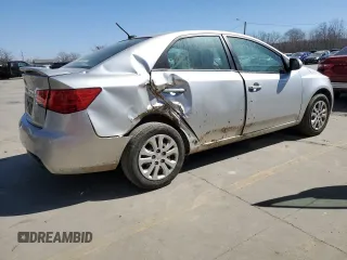 2011 Kia Forte LX with VIN KNAFT4A23B5334146, listed as a Copart auction lot 48675135 with 285,596 mi miles and Salvage Title. Bid and sale history available at carsss.com. Image 3.